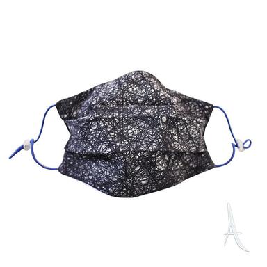 ماسک پارچه ای نارون مدل خطخطی