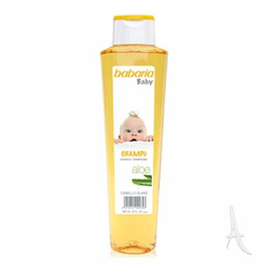 شامپو سر و بدن کودک باباریا حاوی عصاره آلوئه ورا