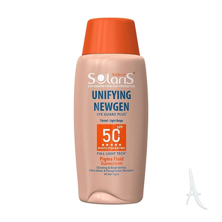 فلوئید ضد آفتاب رنگی روشن کننده سولاریس آردن اس پی اف 50