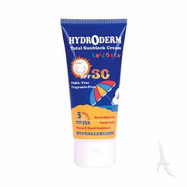 کرم ضد آفتاب کودک هیدرودرم اس پی اف 30