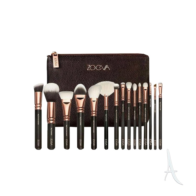 ست براش آرایشی زووا 15 عددی به همراه کیف-2