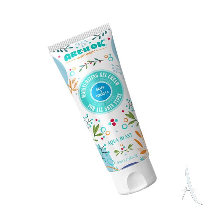 کرم ژل آبرسان انگور و ویتامین ای آر یو اکی