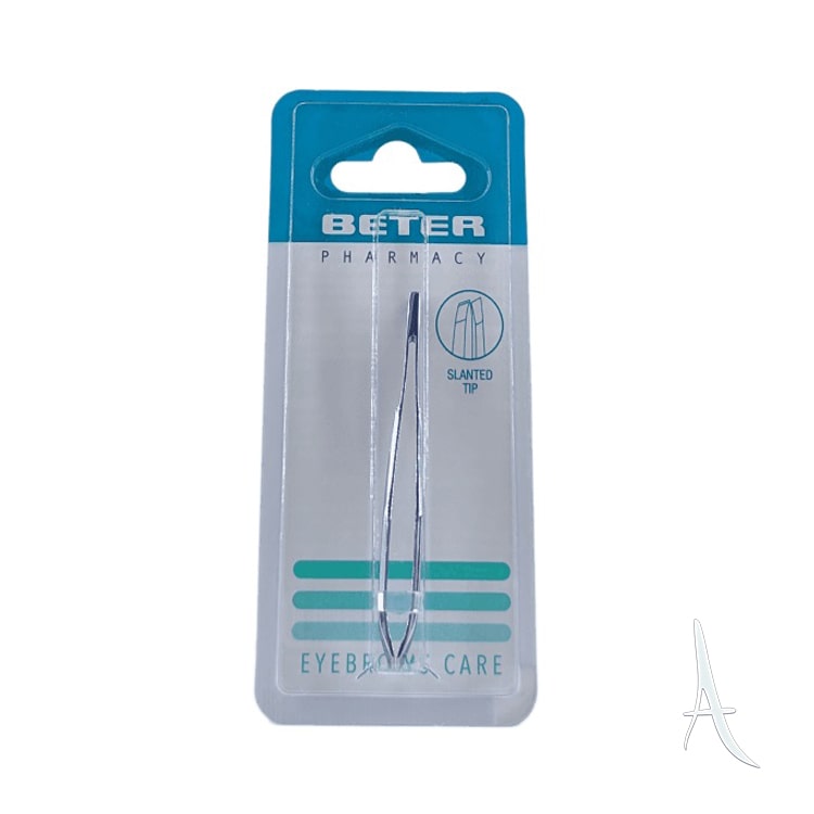 موچین سر کج با پوشش کروم فارماسی بتر-2