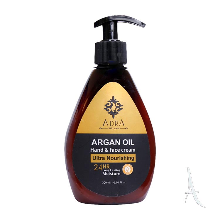 کرم مغذی و مرطوب کننده آدرا حاوی روغن آرگان  300 میلی لیتر