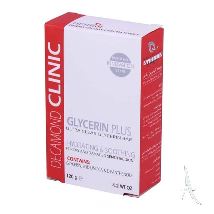 شوینده گلیسیرین پلاس دکاموند کلینیک  120 گرم