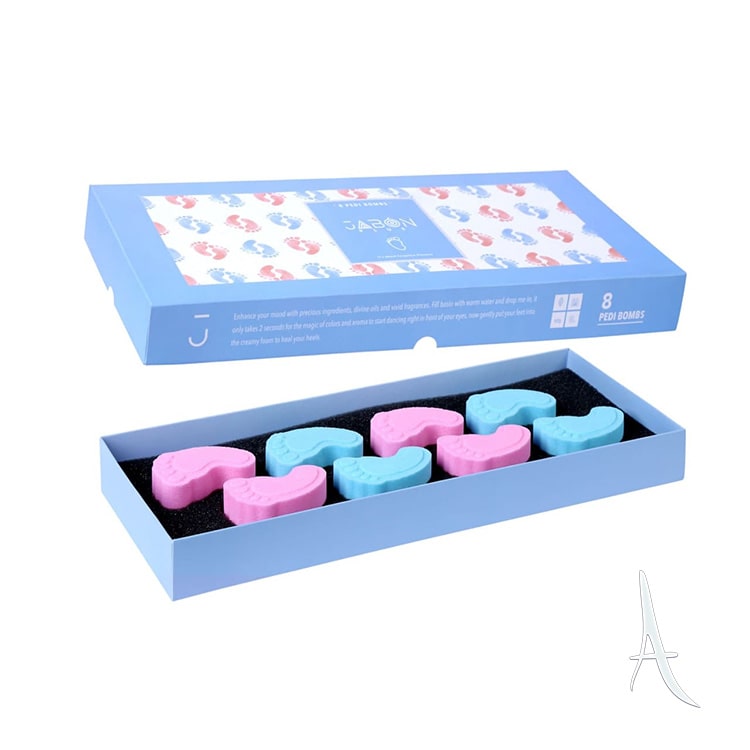 کوکتل پدیکور ژبن پلاس طرح پای کودک  8 * 60 گرم