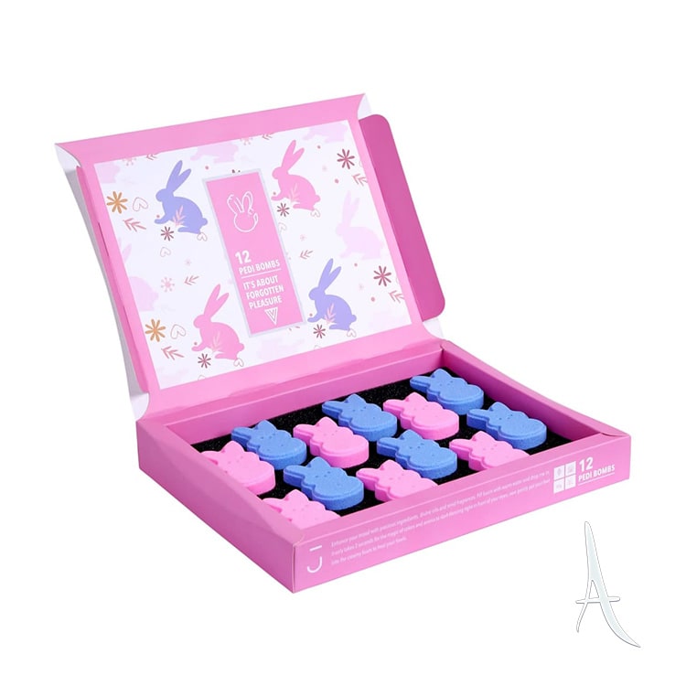 کوکتل پدیکور ژبن پلاس طرح خرگوش  12 * 50 گرم
