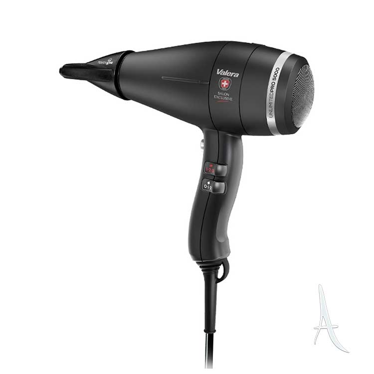 سشوار آنلیمیتد پرو 5000 ای کیو والرا مشکی 485 گرم