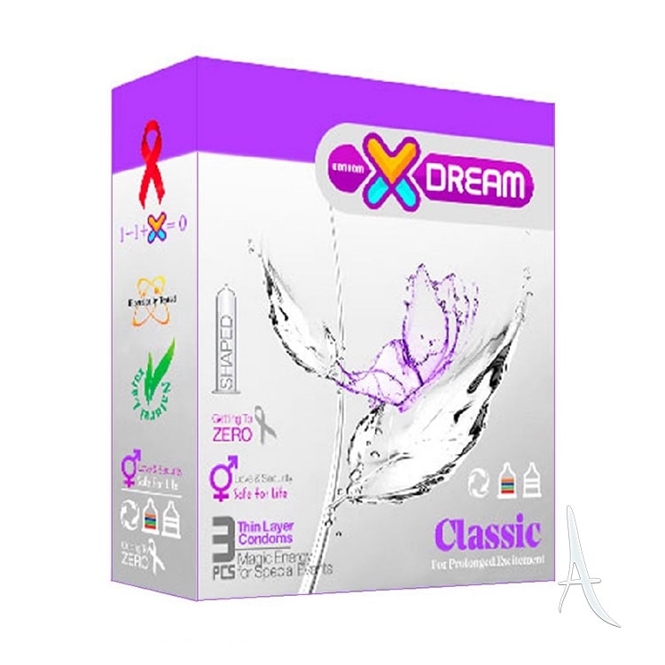 کاندوم کلاسیک ایکس دریم  3 عددی
