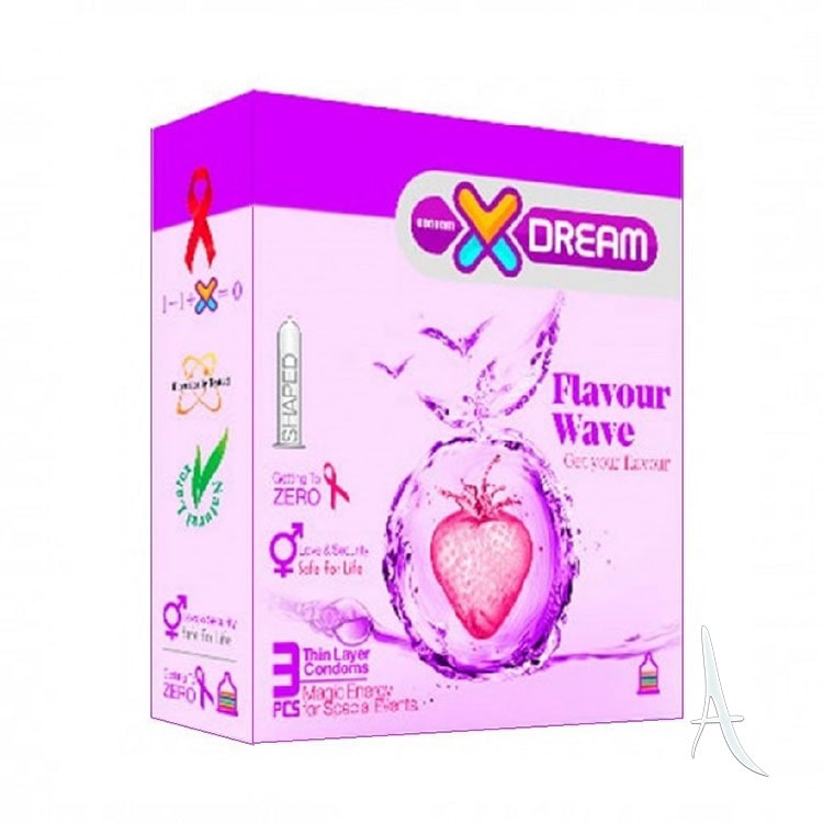 کاندوم میوه ای ایکس دریم  3 عددی
