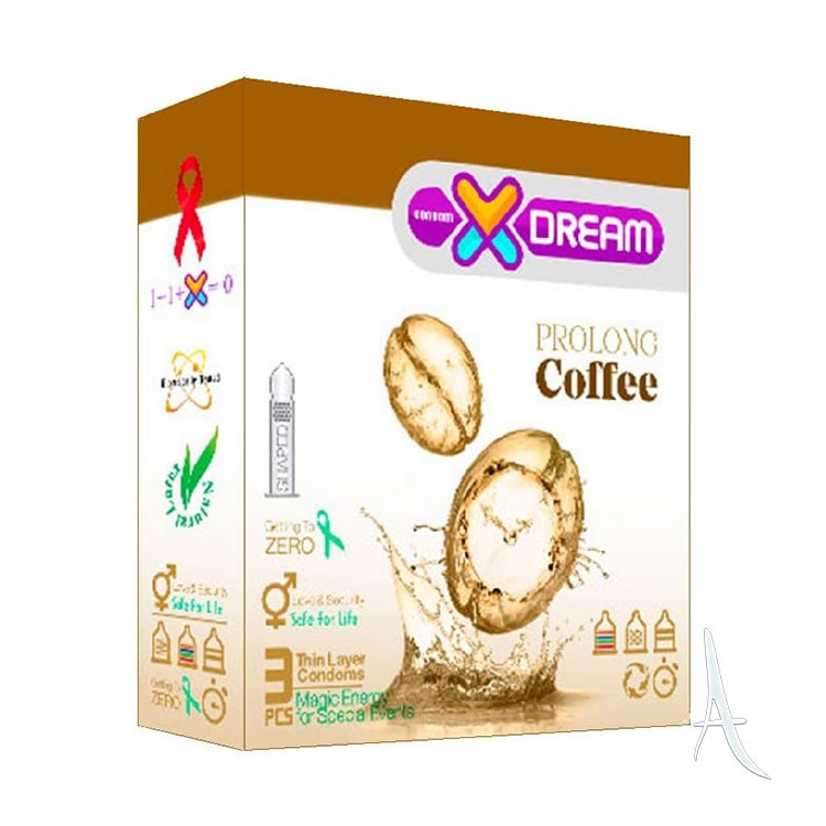 کاندوم قهوه ایکس دریم  3 عددی