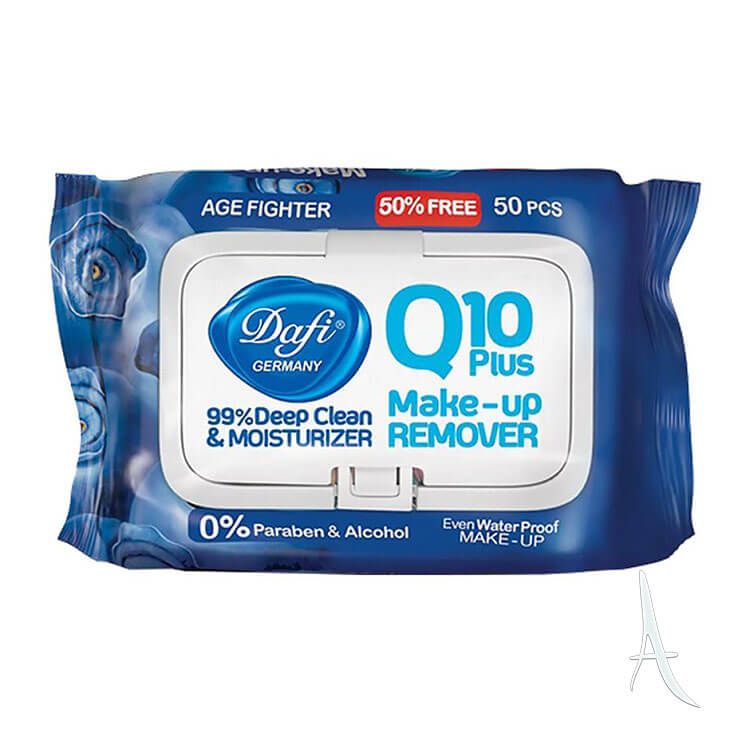 دستمال مرطوب Q10 پاک کننده آرایش دافی طرح میوه ای-3