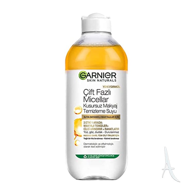 میسلار واتر 2 فاز روغن آرگان گارنیه