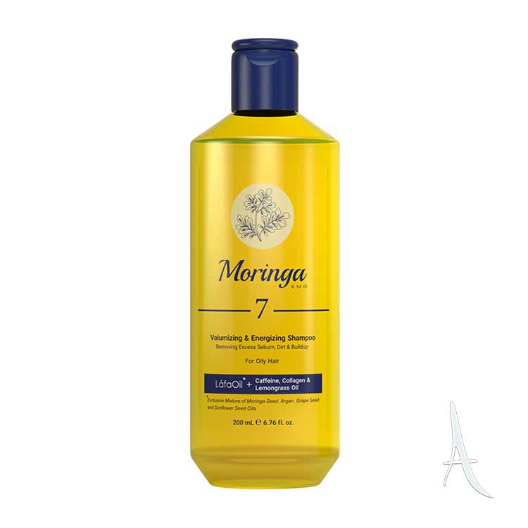 شامپو شماره 7 مورینگا امو مخصوص موهای چرب