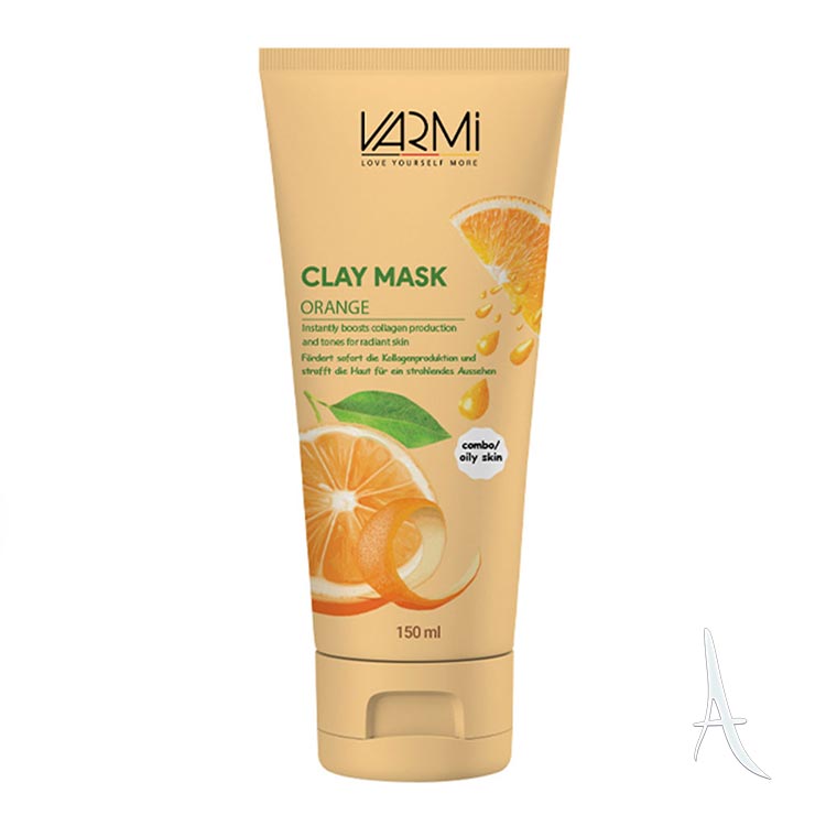 ماسک صورت رسی پرتقال وارمی حاوی کپسول های ویتامین سی