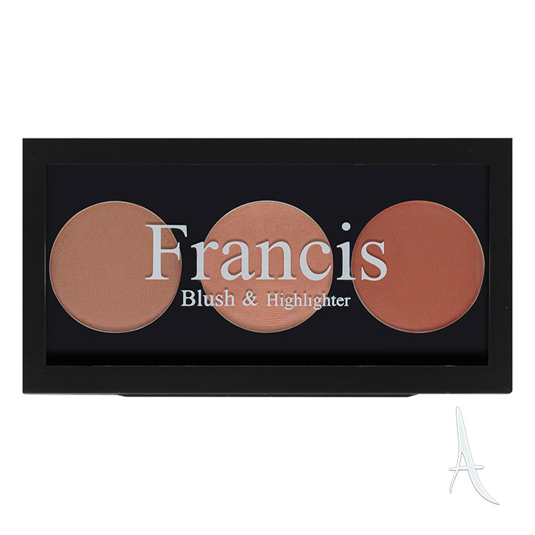 پالت رژ گونه و هایلایتر فرانسیس کد 6