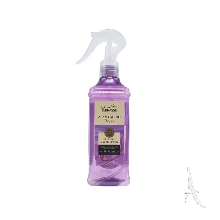 اسپری خوشبو کننده البسه و هوا لاتراس مدل ویولت گاردن