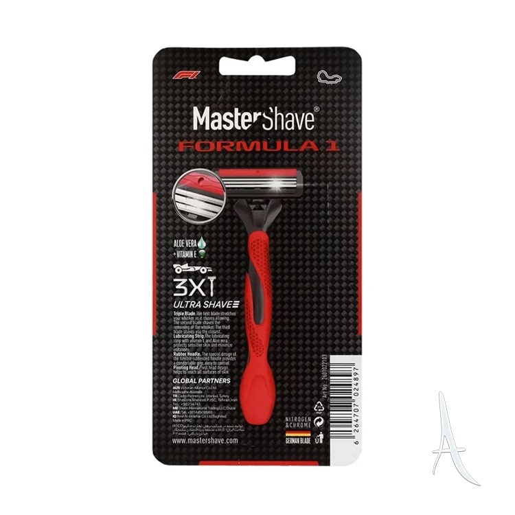تیغ خودتراش سه لبه فورمیولا 1 مستر شیو مردانه-2