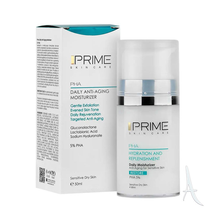 کرم بازسازی کننده و آبرسان صورت پرایم 5% PHA -2
