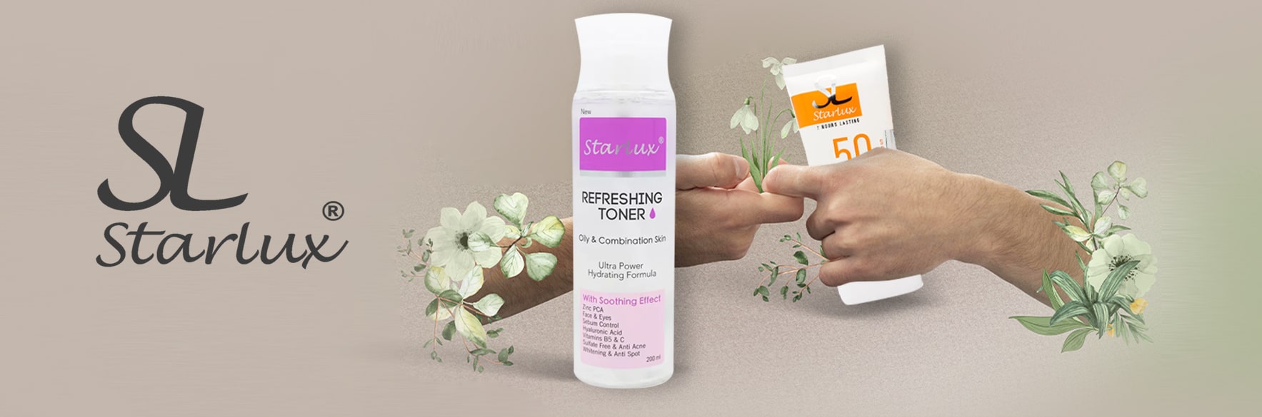 محصولات استارلوکس STARLUX آرایشی و پوستی