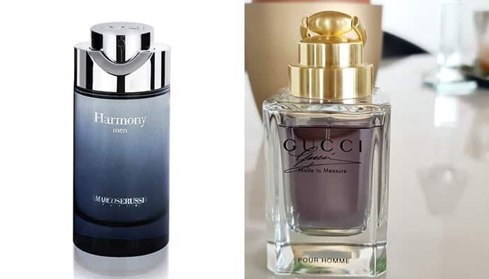 عطر مید تو مژر گوچی و عطر هارمونی من مارکو سروسی