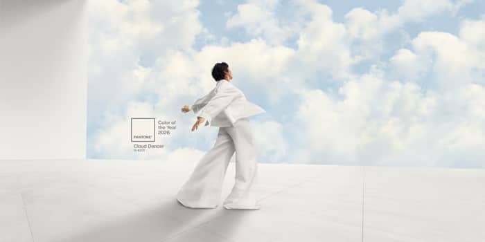 رنگ سال 2026 میلادی (Cloud Dancer)