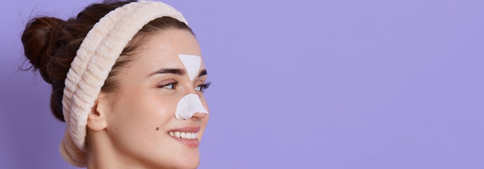 پاکسازی پوست بینی با استفاده از ماسک