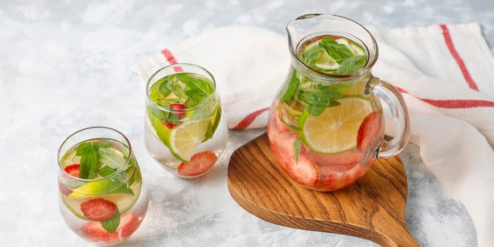 نحوه تهیه آب دیتاکس