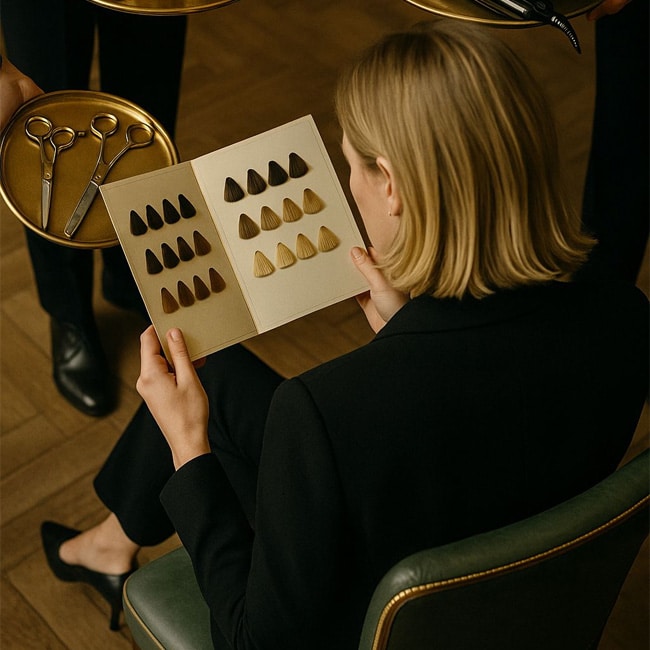 رنگ کردن مو در دوران قاعدگی اشتباه