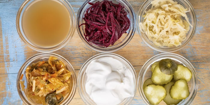 منابع غذایی پروبیوتیک طبیعی مناسب پوست