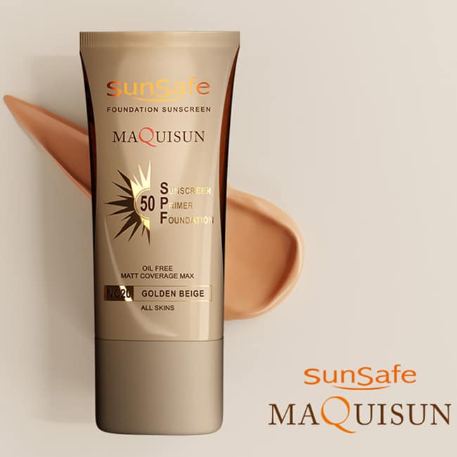 کرم پودر ضد آفتاب سان سیف