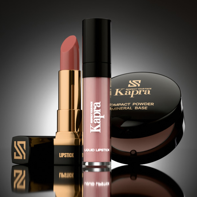 یک آرایش کامل با محصولات کاپرا